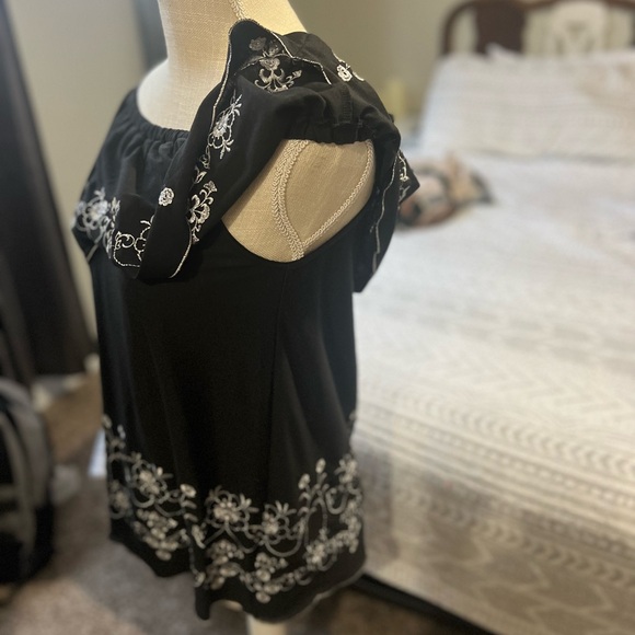 Fever Tops - Off the shoulder ruffle blouse